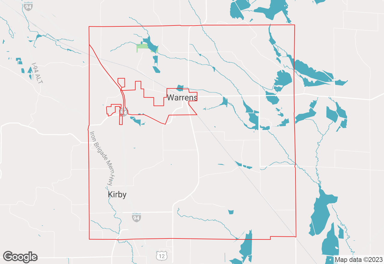 Lincoln map