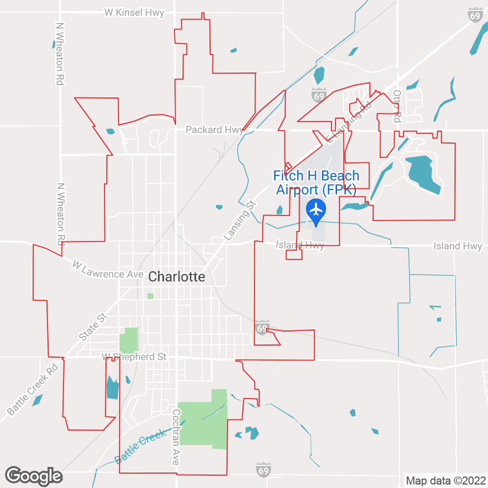 Charlotte map