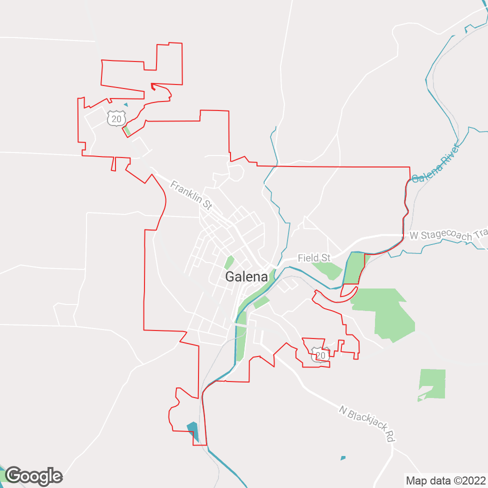 Galena map