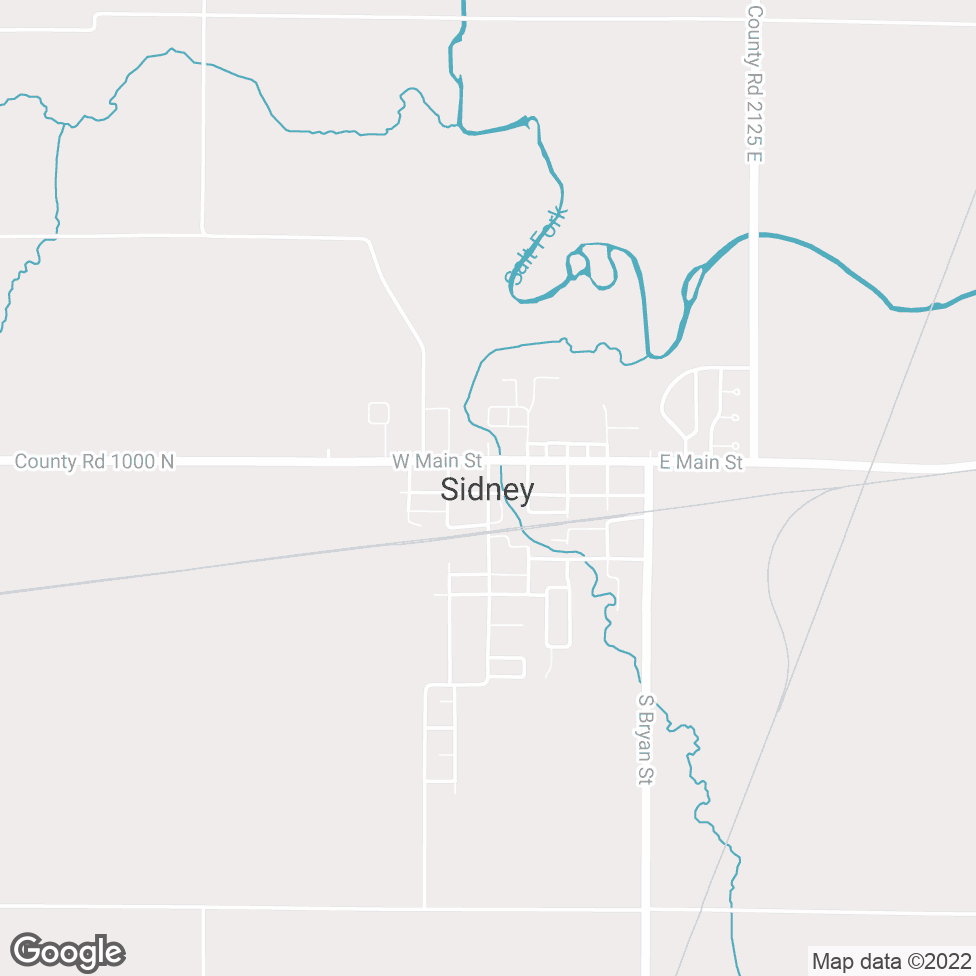 Sidney map