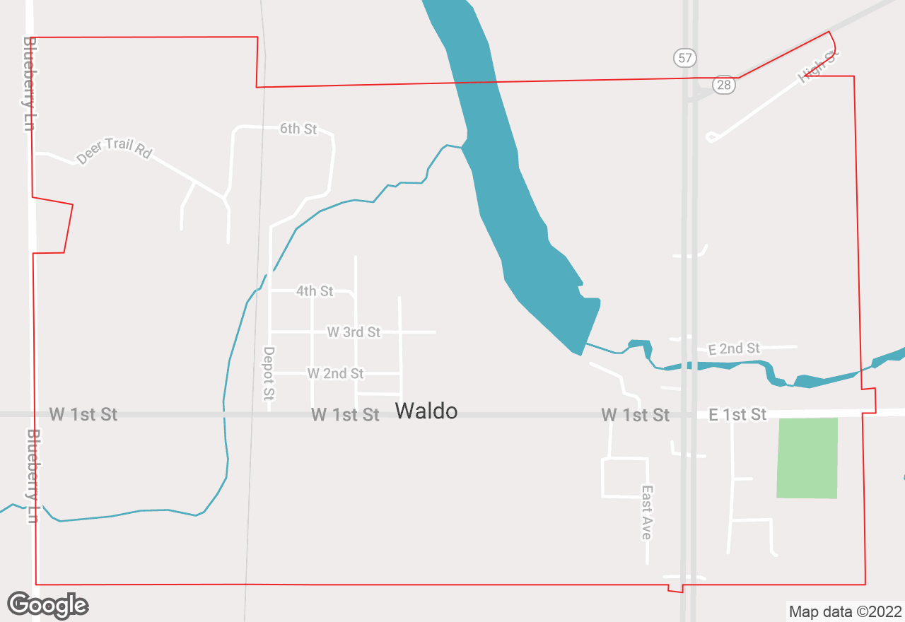 Waldo map