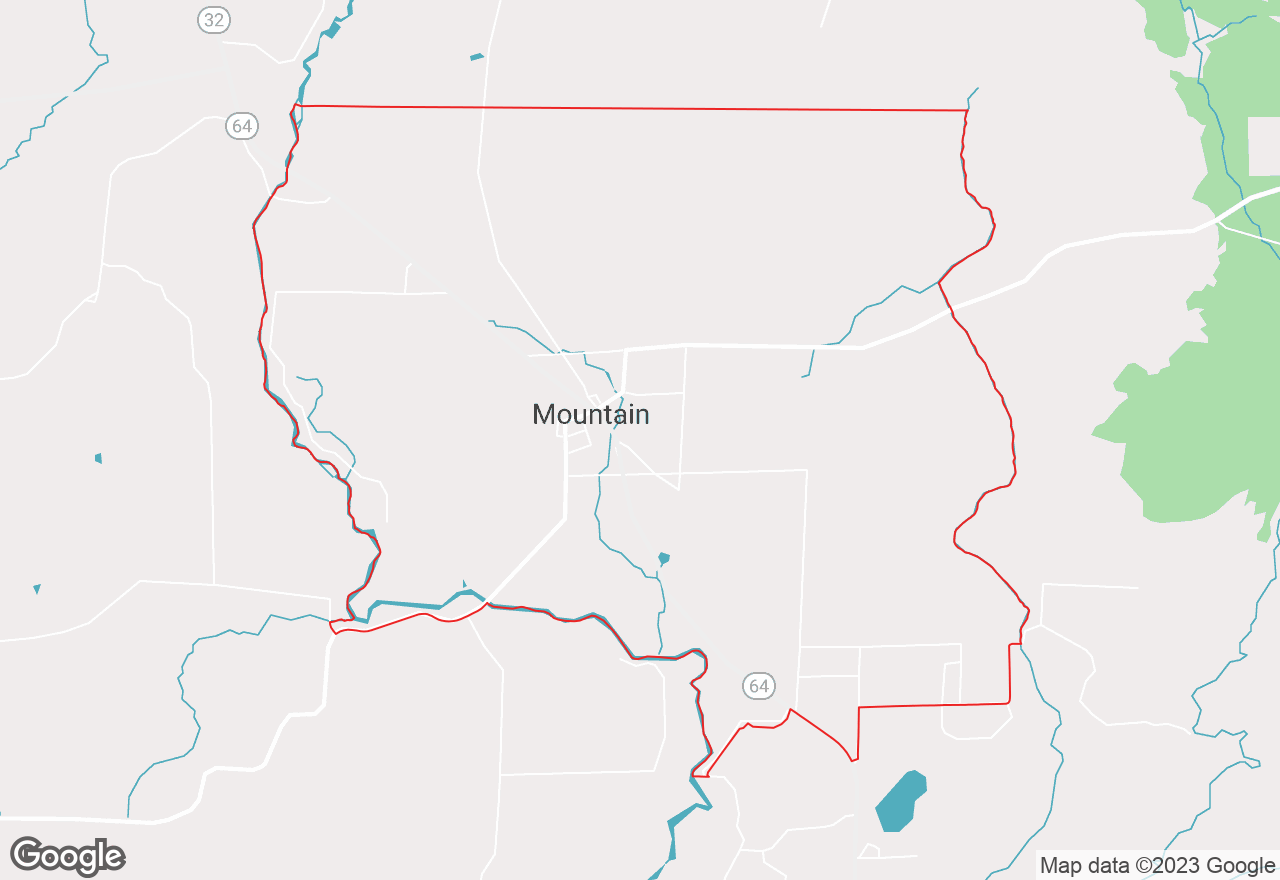 Mountain map