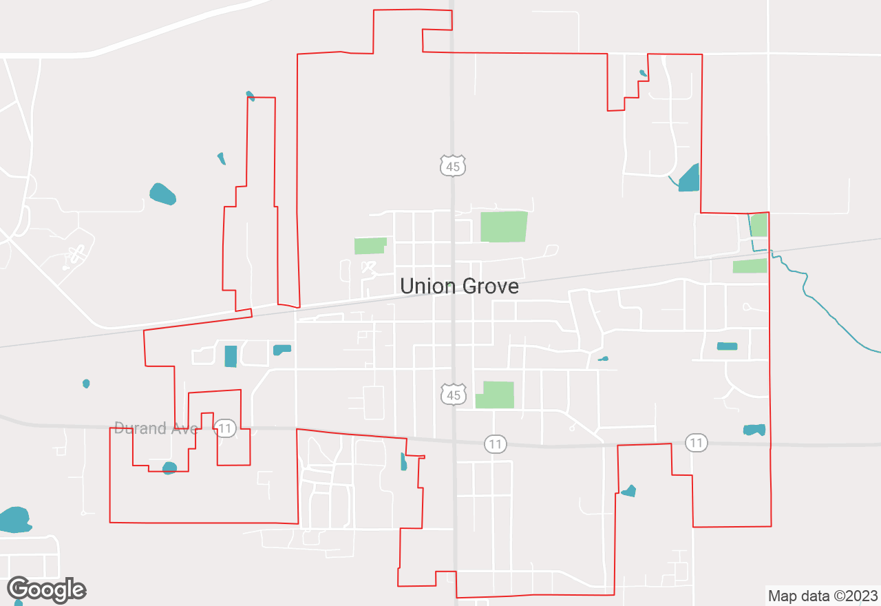 Union Grove map