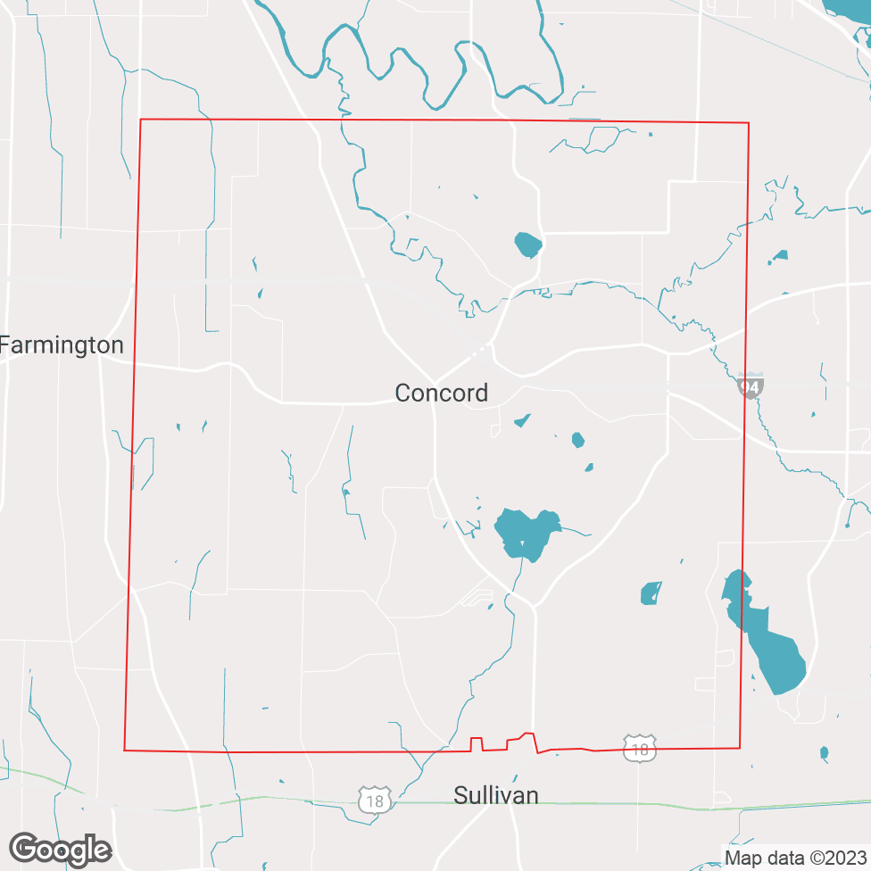 Concord map