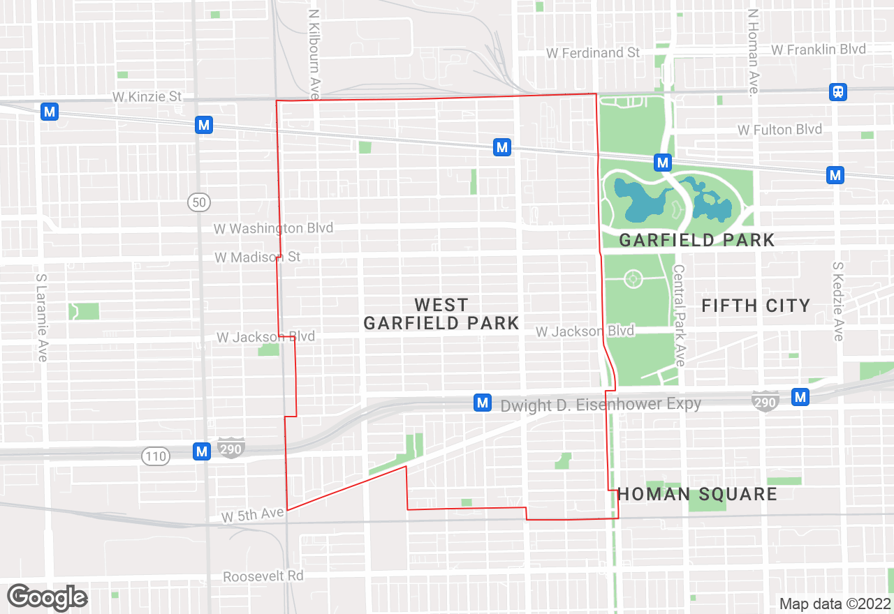 West Garfield Park map