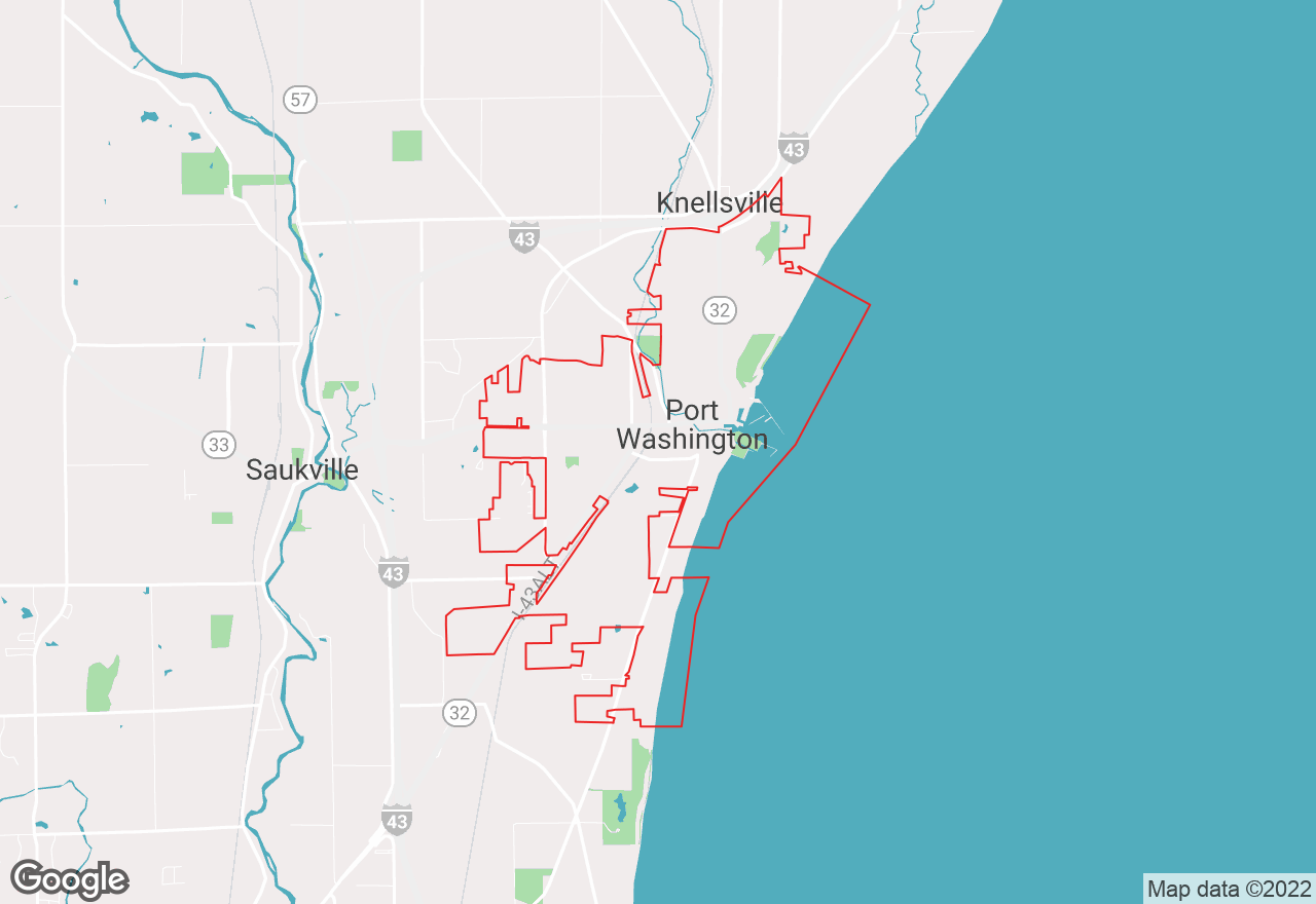 Port Washington map