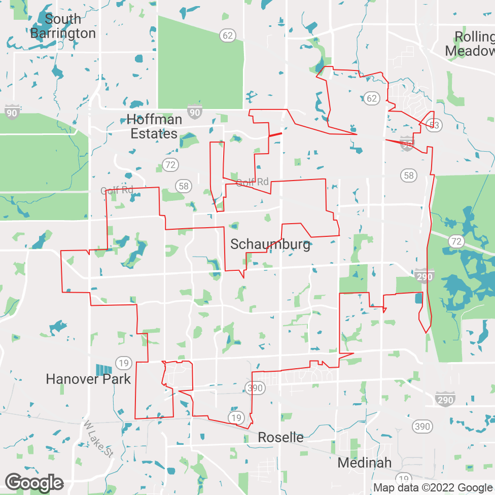 Schaumburg map