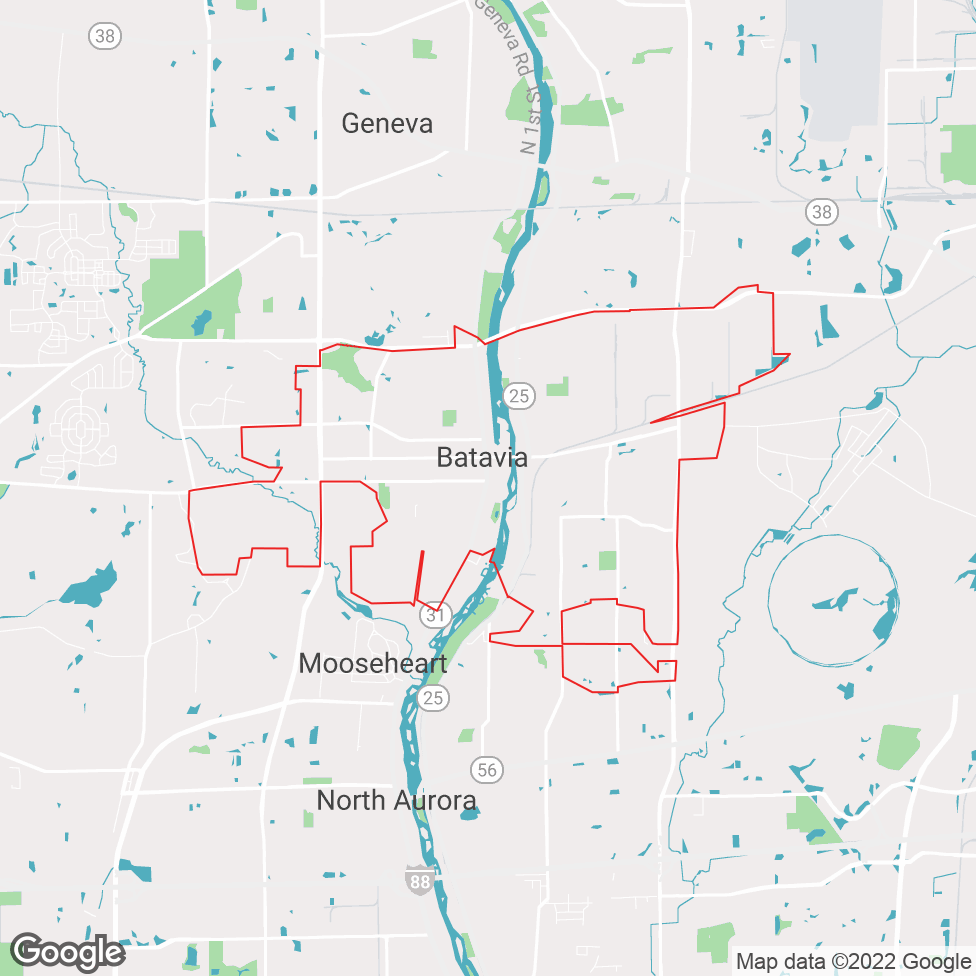 Batavia map