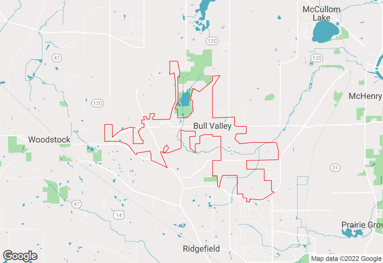 Bull Valley map