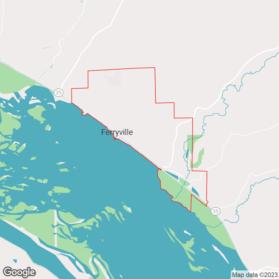 Ferryville map