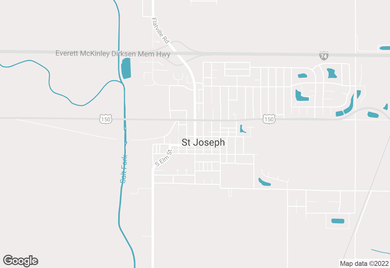 St. Joseph map