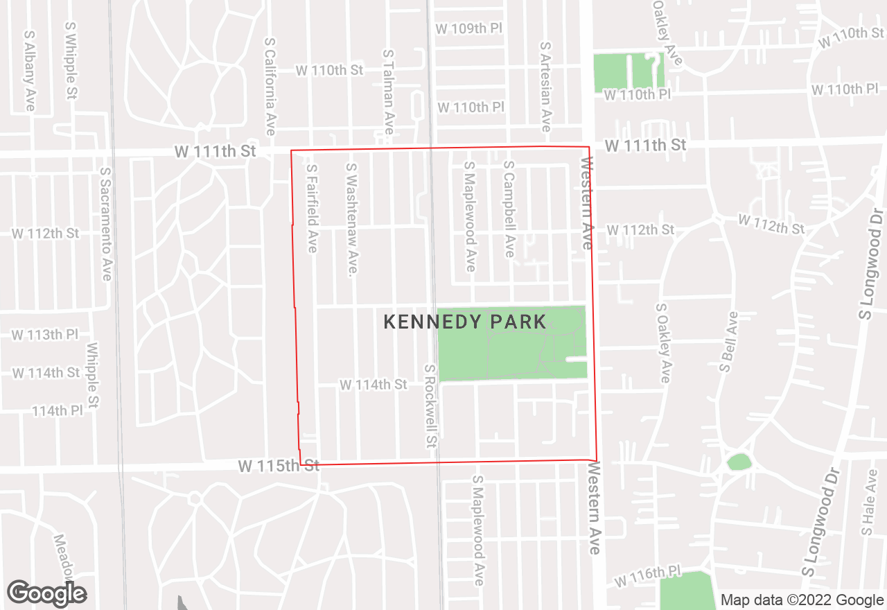 Kennedy Park map