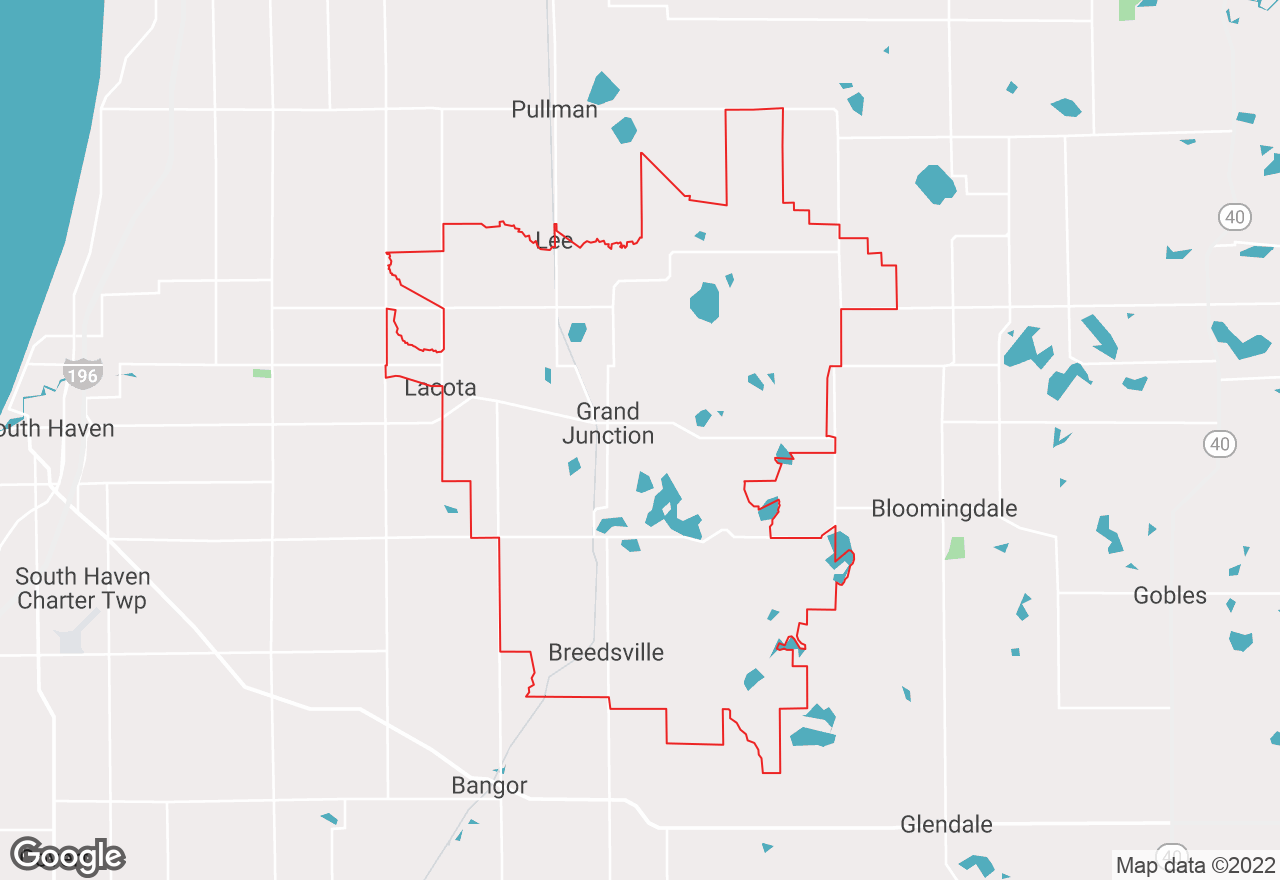 Grand Junction map