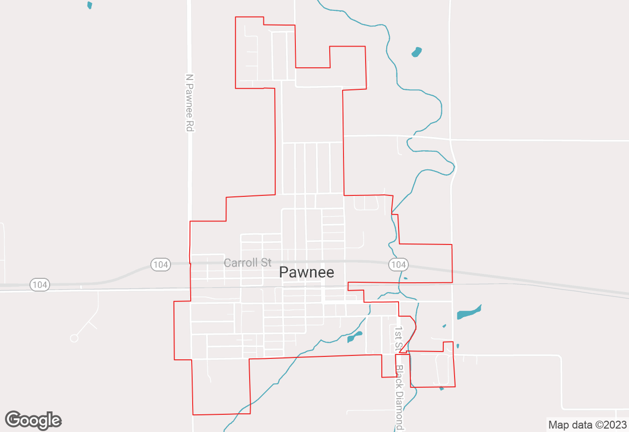 Pawnee map