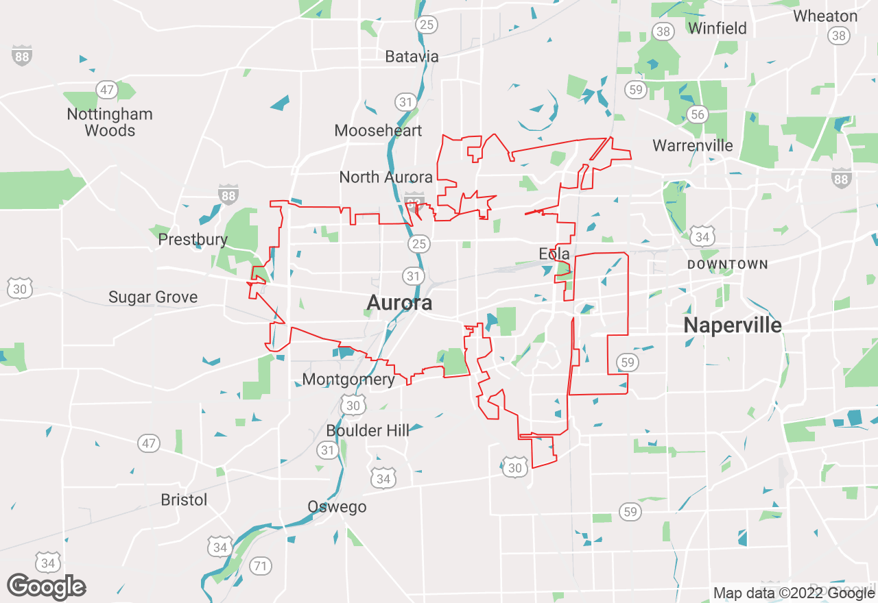 Aurora map