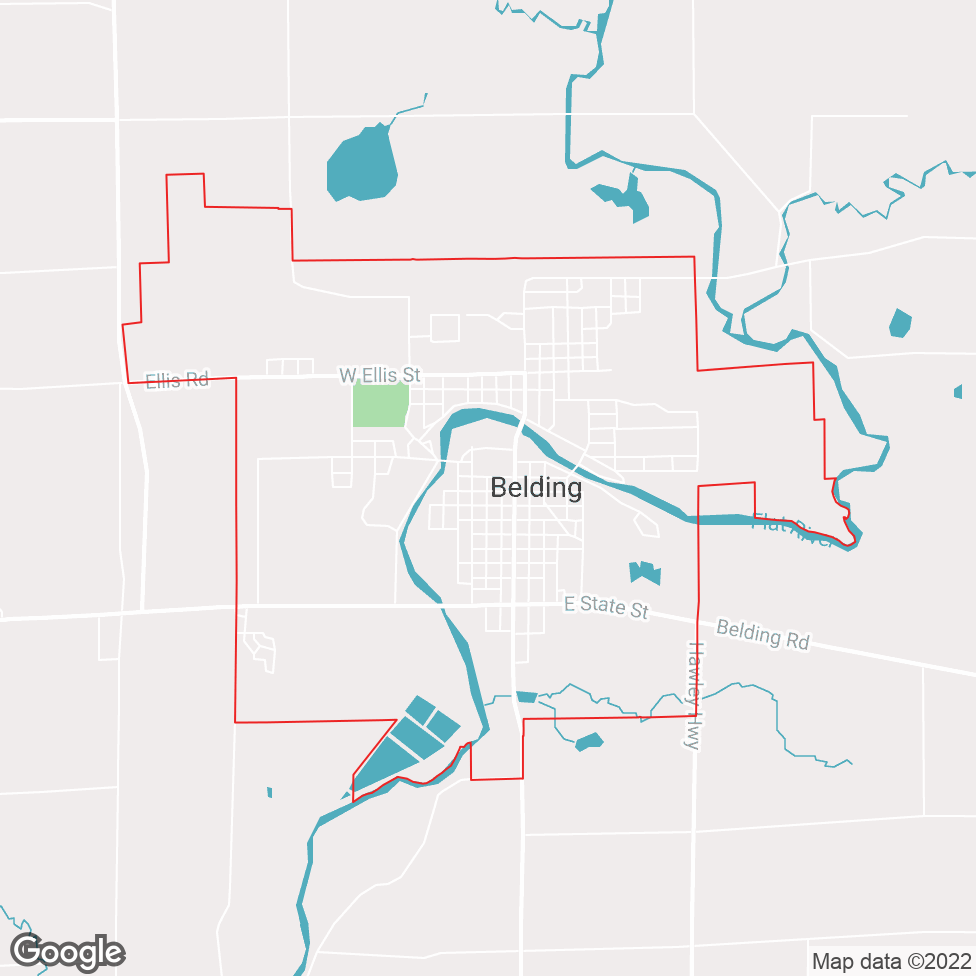 Belding map