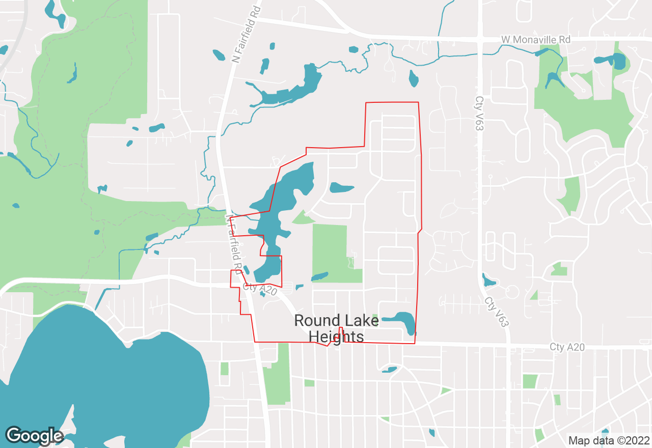 Round Lake Heights map