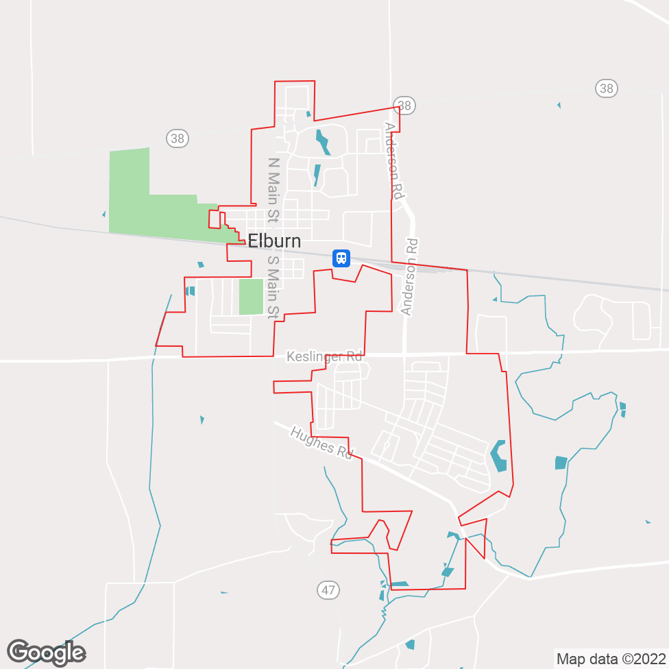 Elburn map