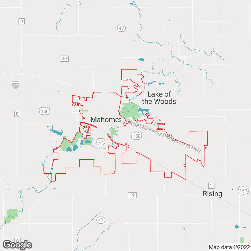 Mahomet map