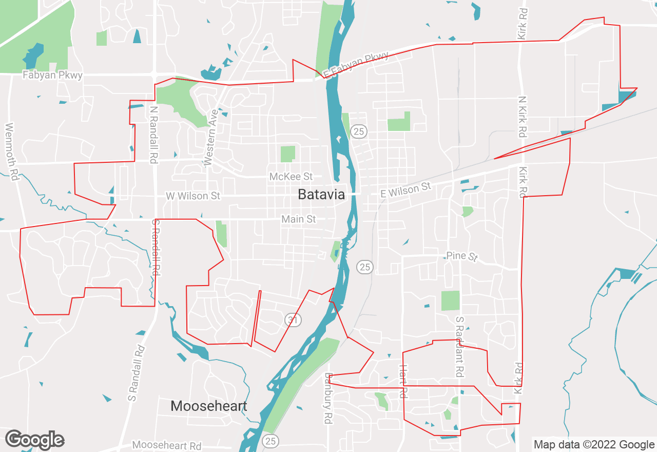 Batavia map