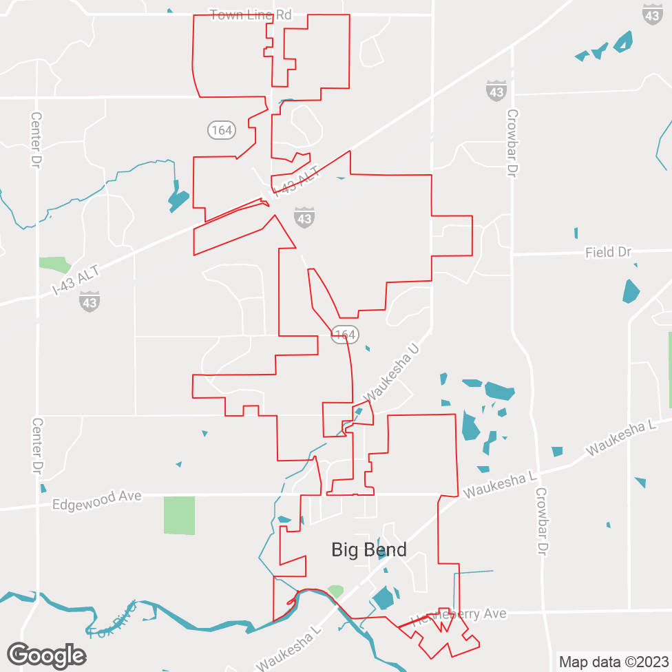 Big Bend map