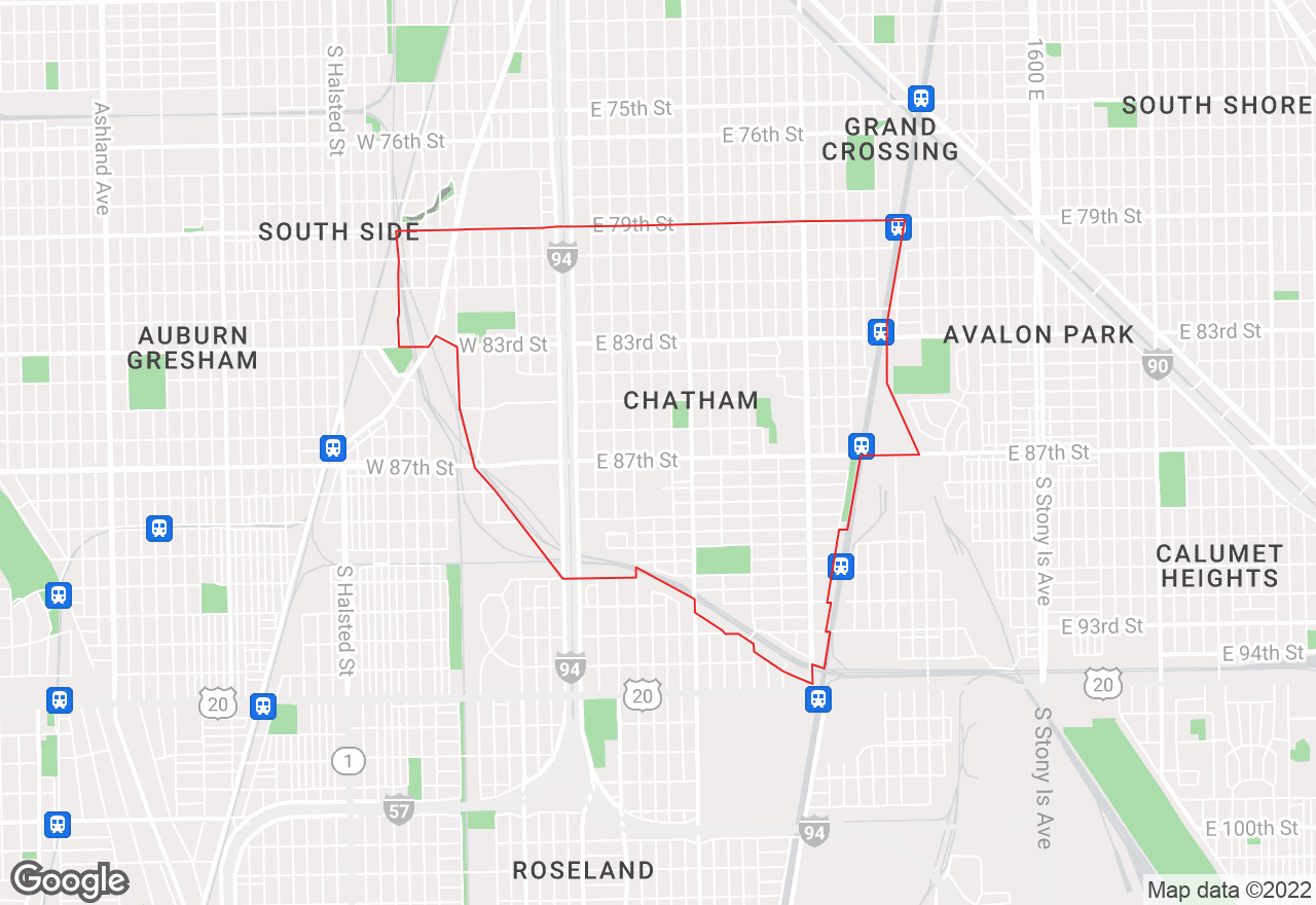 Chatham map