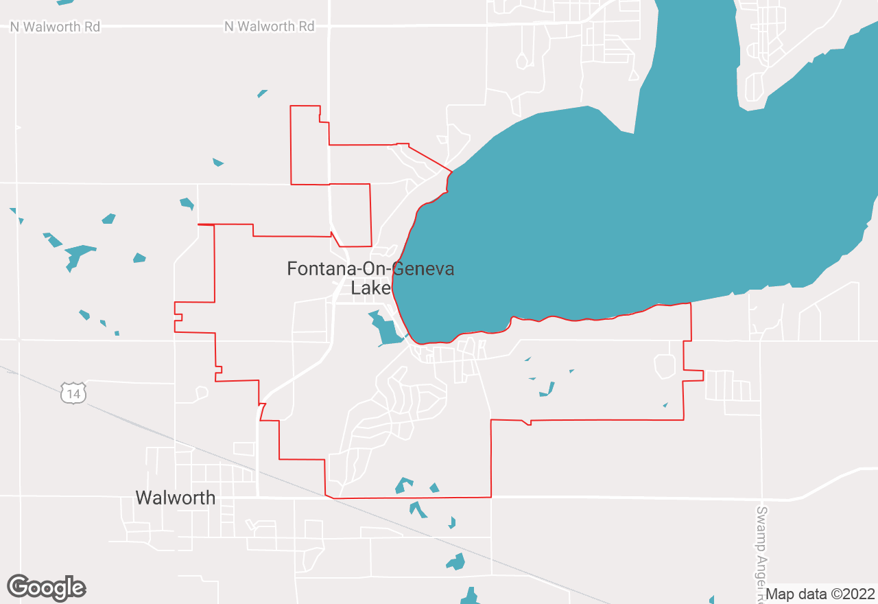 Fontana map