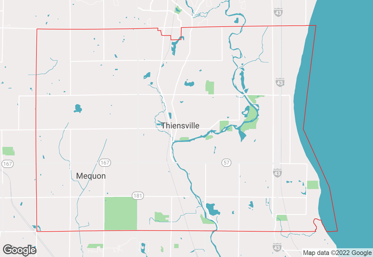 Mequon map