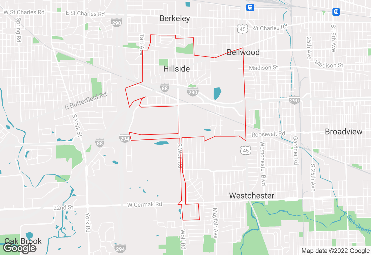 Hillside map