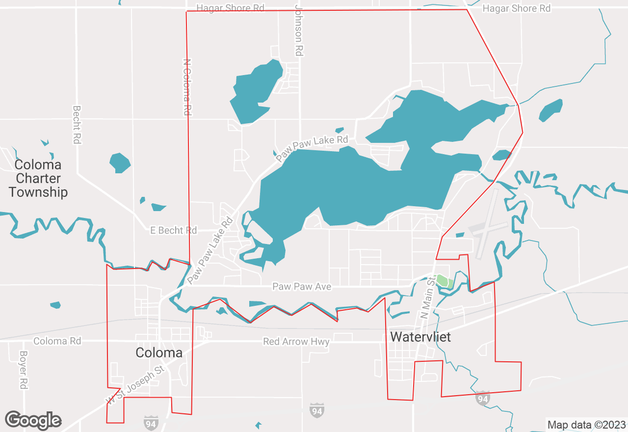 Watervliet map