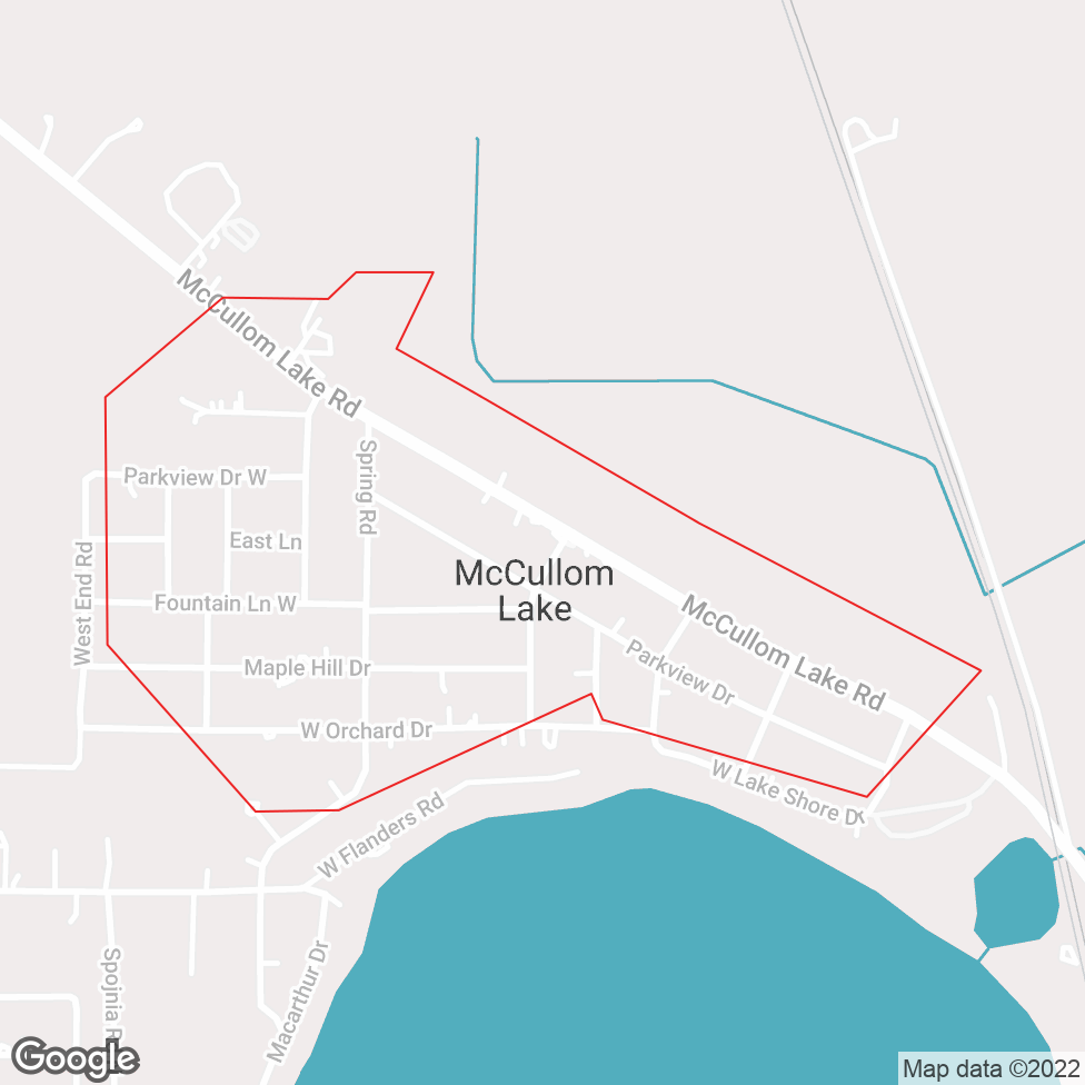 McCullom Lake map