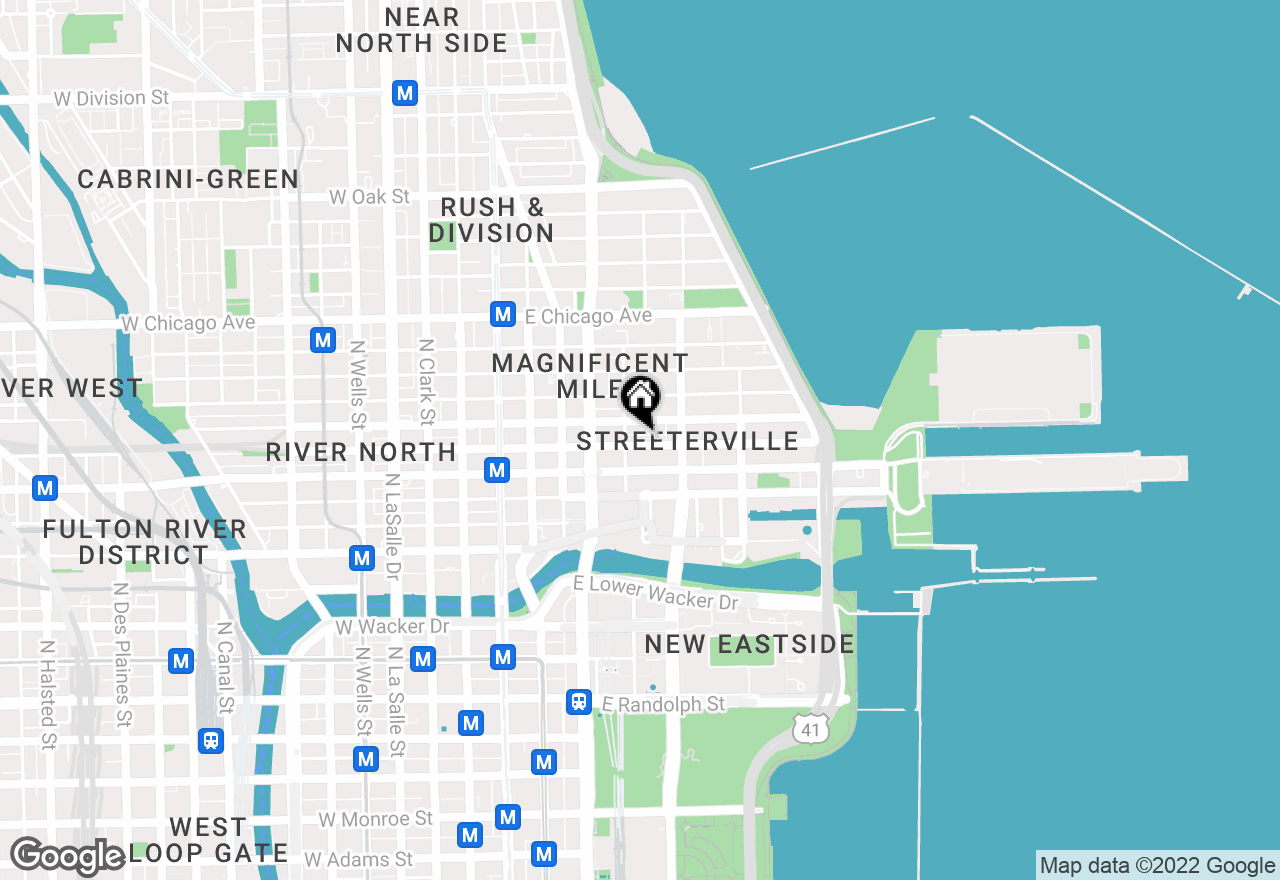 Streeterville Office map