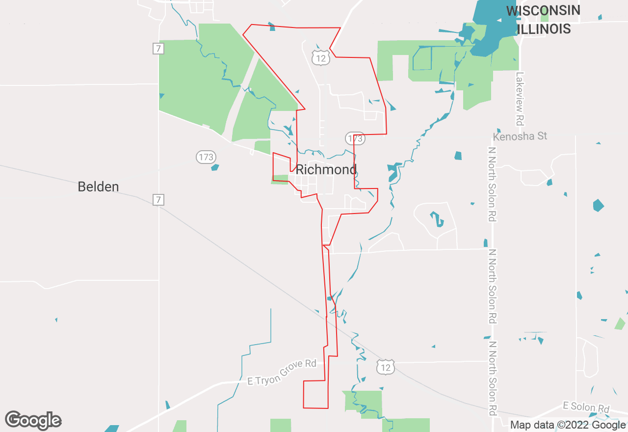 Richmond map