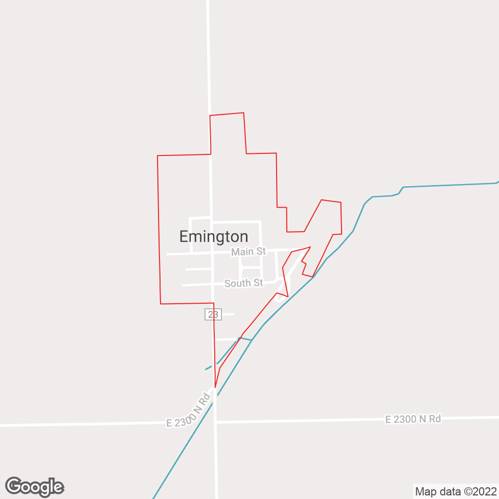 Emington map