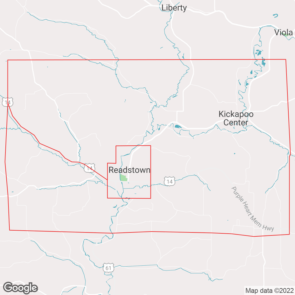 Kickapoo map