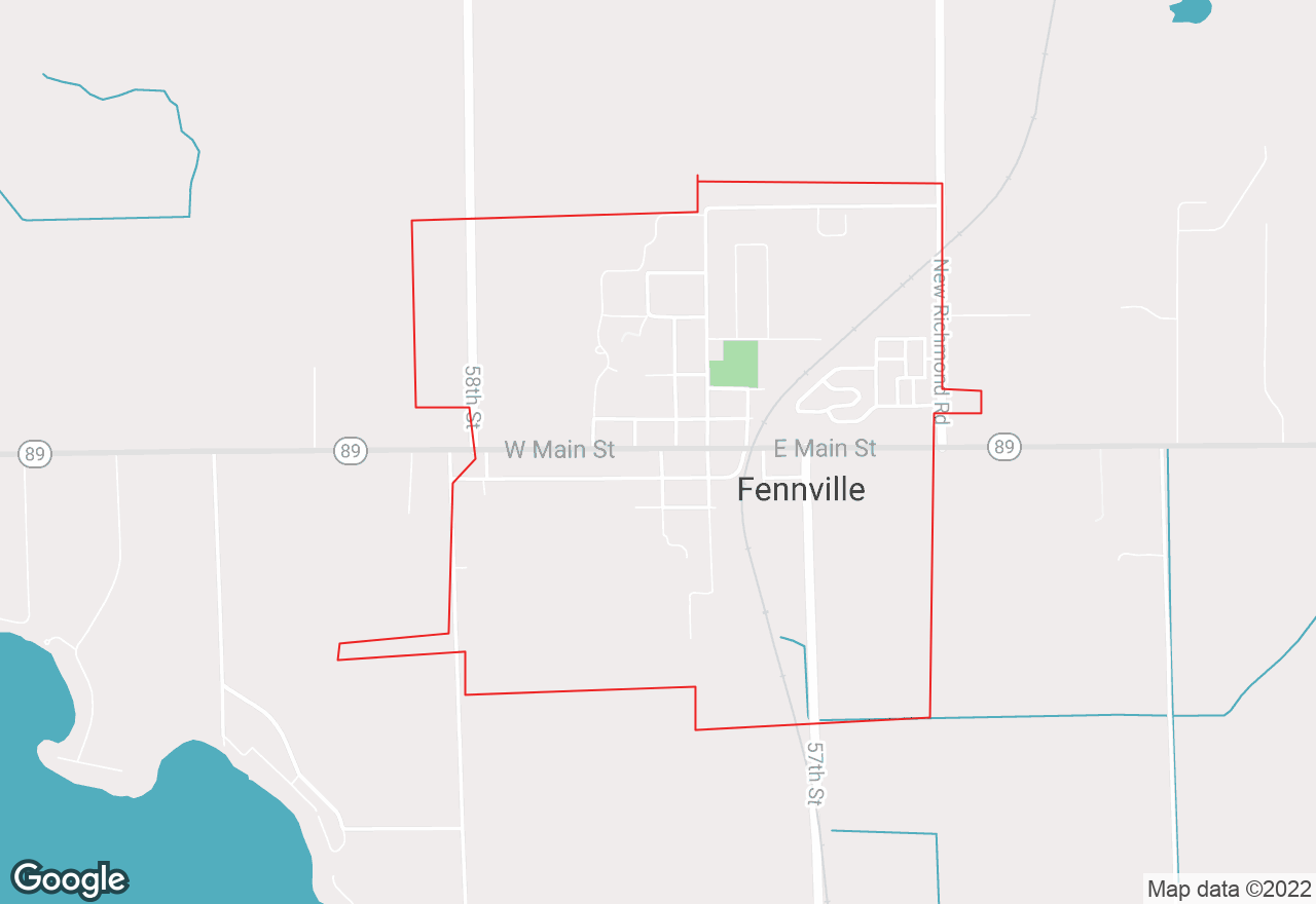 Fennville map