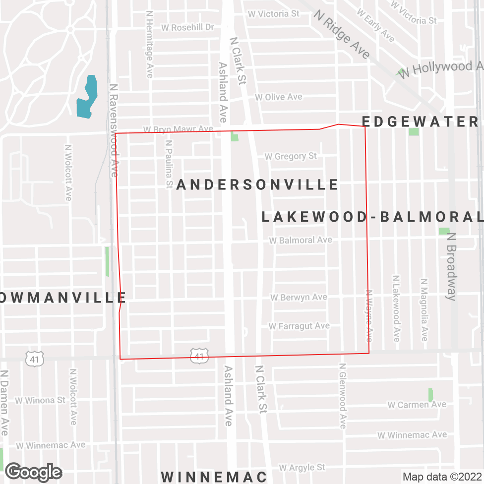 Andersonville map