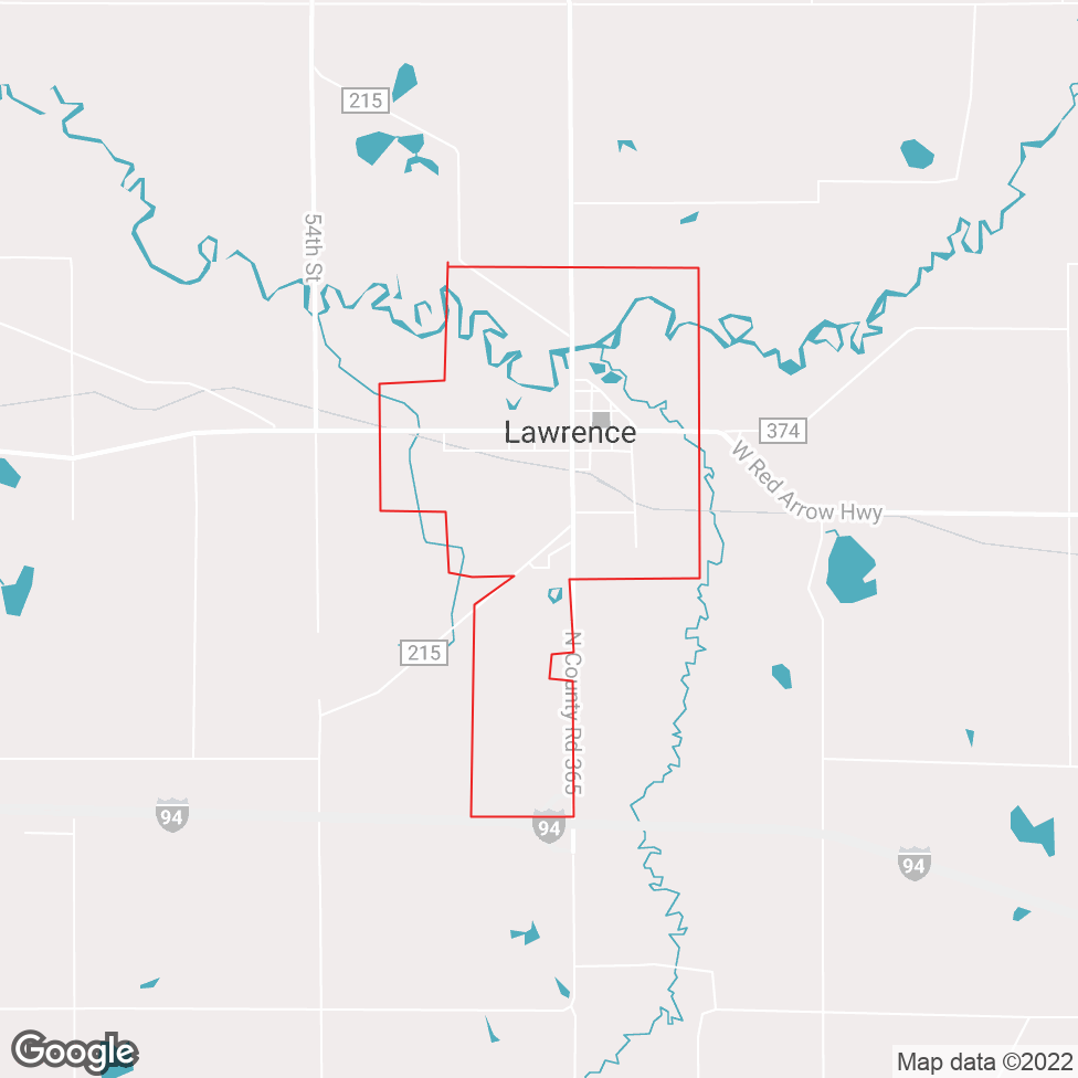 Lawrence map