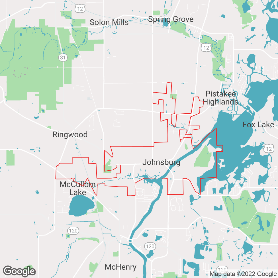 Johnsburg map