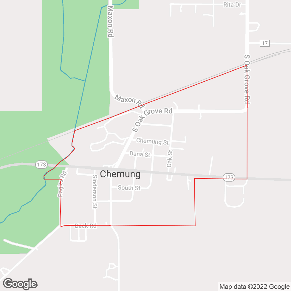 Chemung map