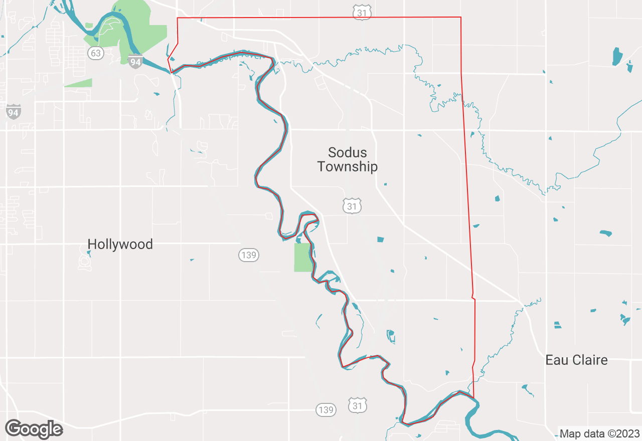 Sodus map