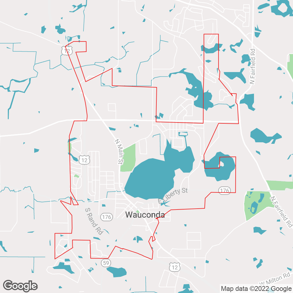 Wauconda map