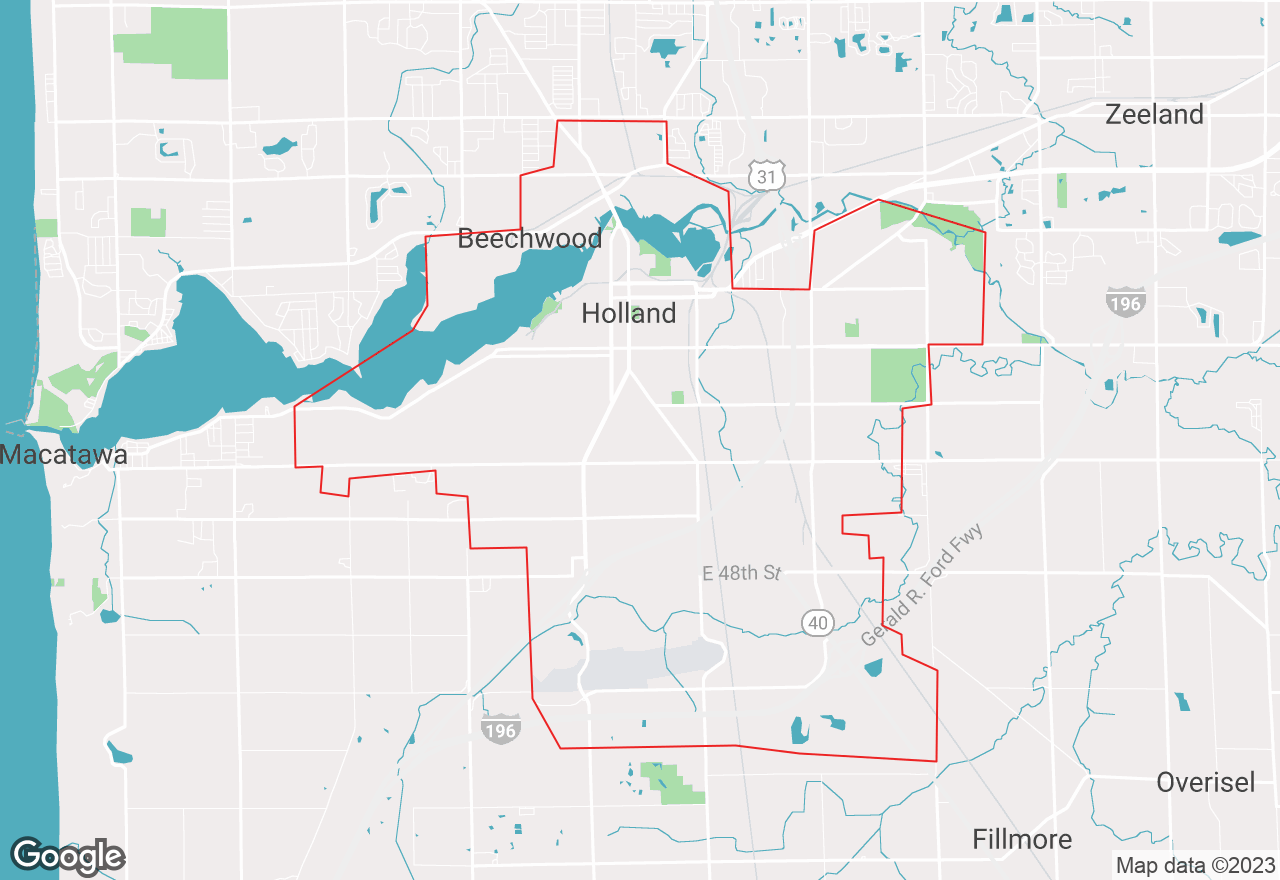 Holland map