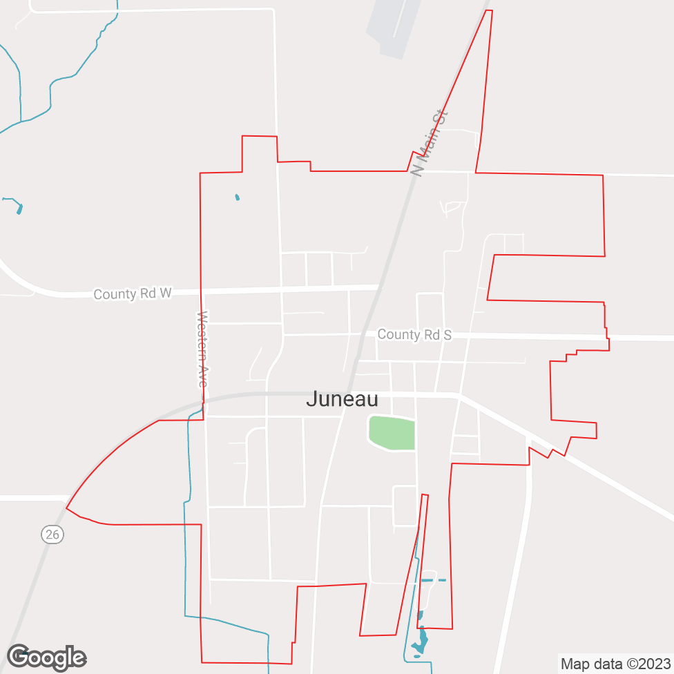 Juneau map