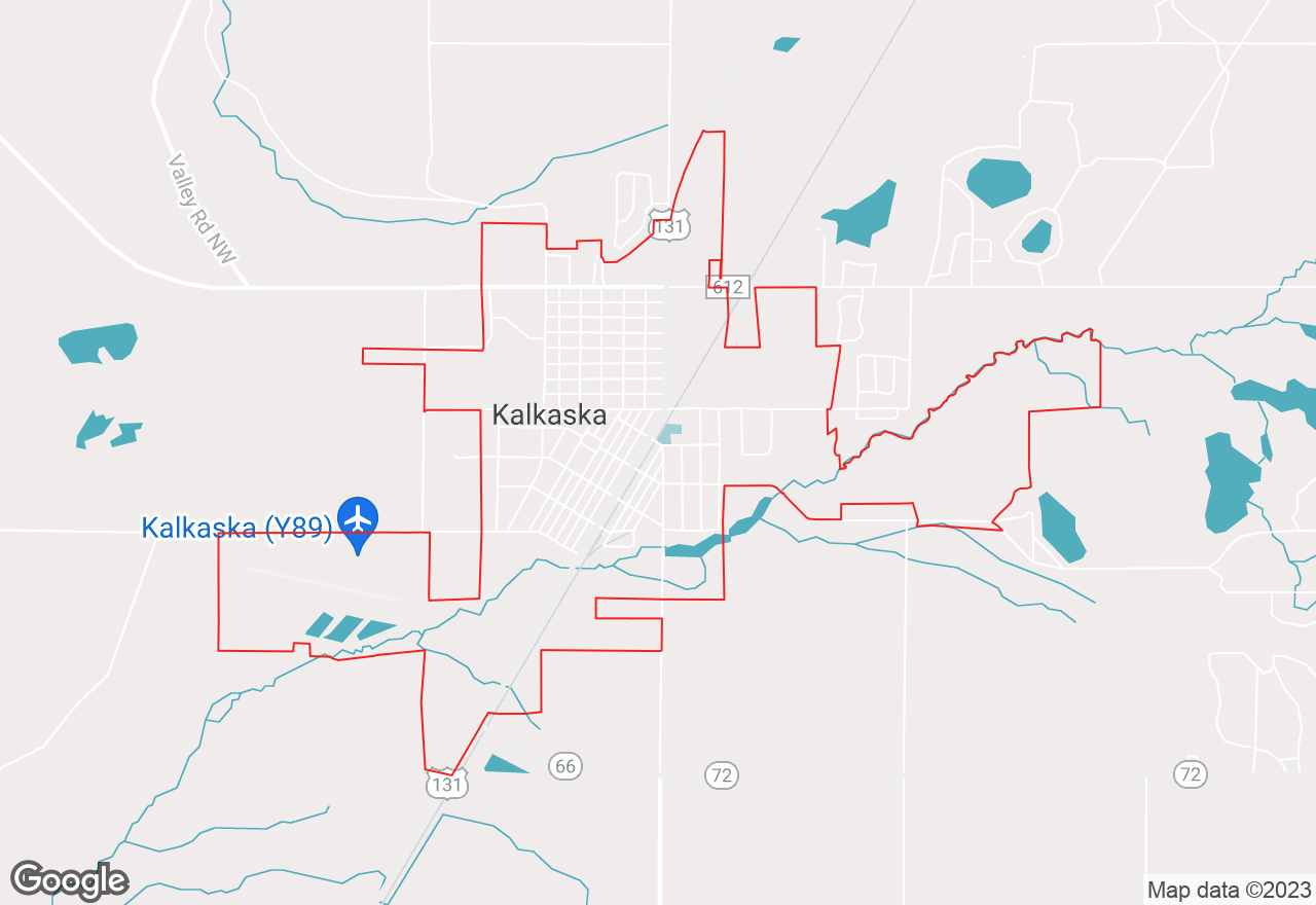 Kalkaska map