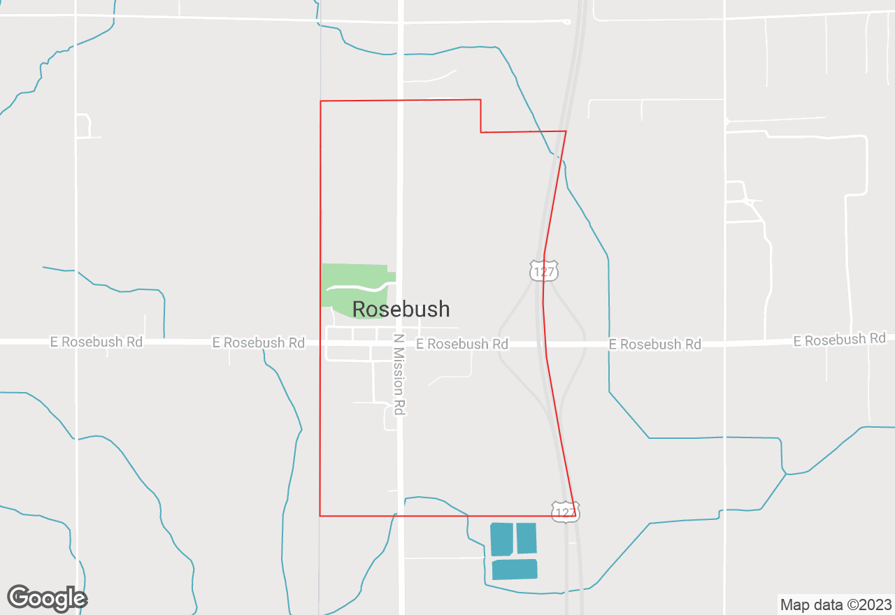 Rosebush map