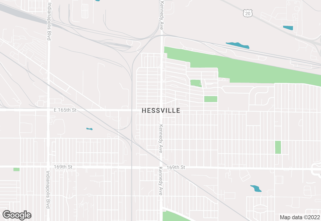 Hessville map