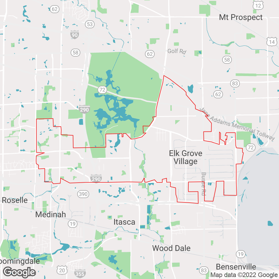 Elk Grove Village map