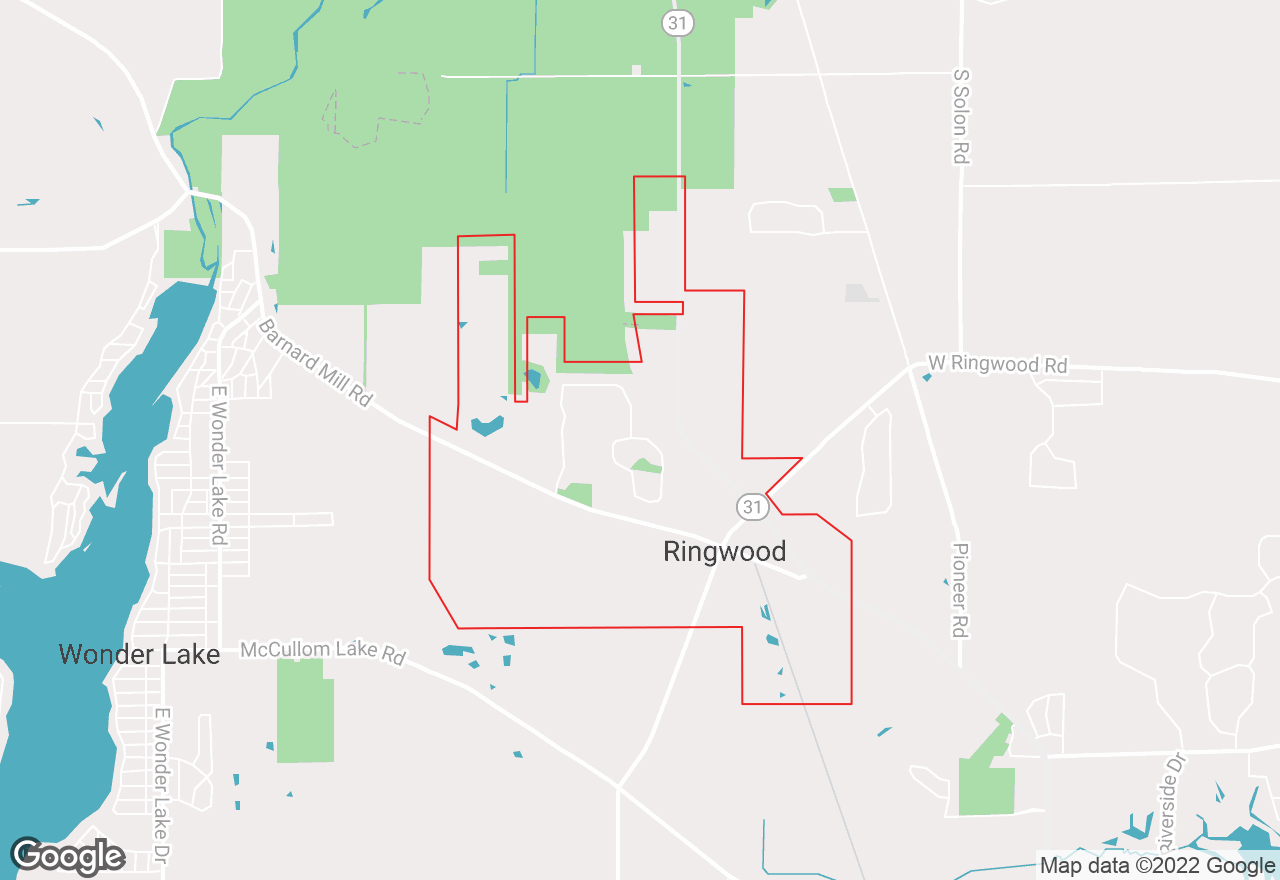 Ringwood map