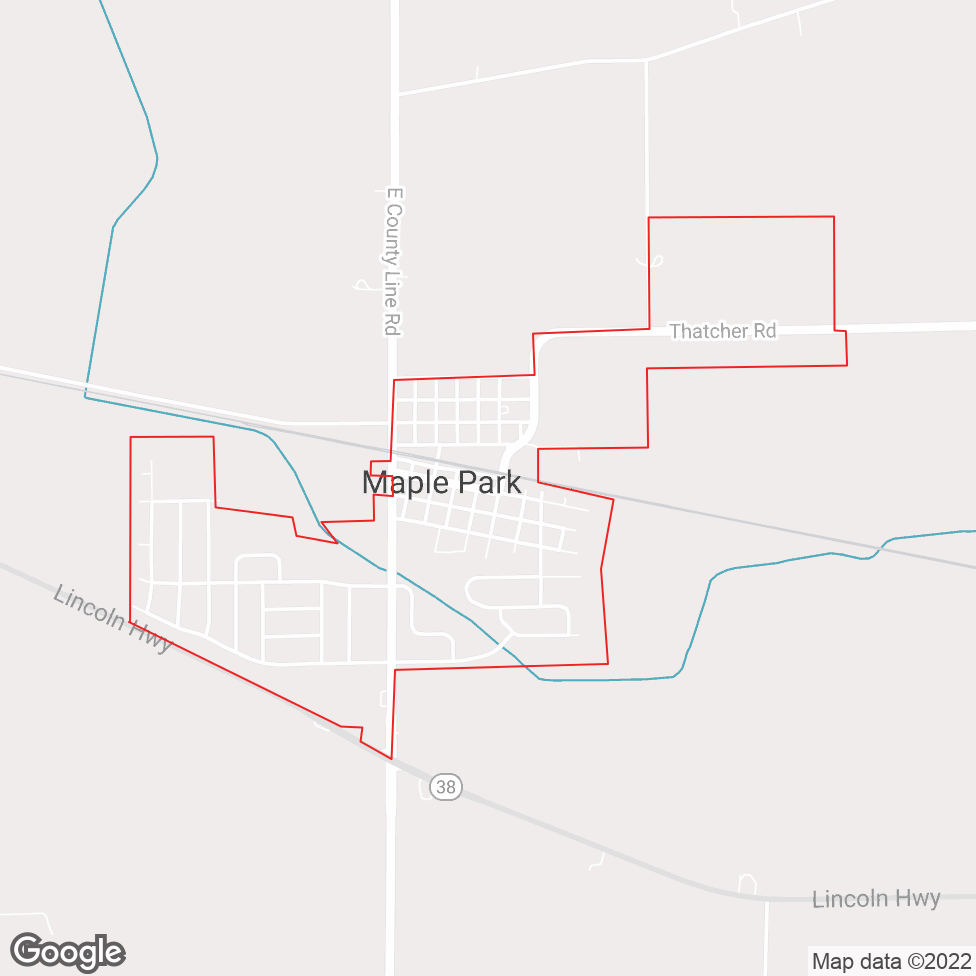 Maple Park map